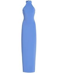 Maygel Coronel - Exclusive Lapiere High Neck Jersey Maxi Dress - Lyst