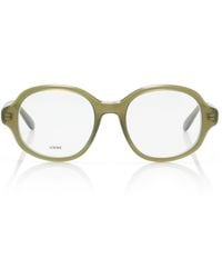 Loewe - Slim Square-frame Acetate Optical Glasses - Lyst
