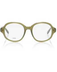 Loewe - Slim Square-frame Acetate Optical Glasses - Lyst