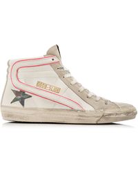 white golden goose high tops