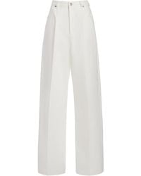 Victoria Beckham - Rigid High-Rise Straight-Leg Jeans - Lyst