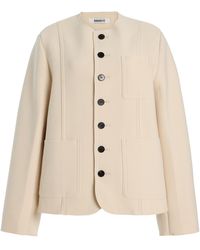Birrot - Exclusive Lay4 Crepe Jacket - Lyst