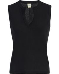 Flore Flore - Iman Cotton Tank Top - Lyst