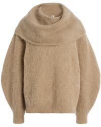THE GARMENT - Roma Draped Knit Sweater - Lyst