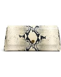 KHAITE - Audrey-Effect Leather Clutch - Lyst