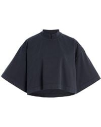 RÙADH - The Nessa Cotton Cropped Top - Lyst