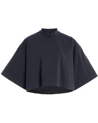 RÙADH - The Nessa Cotton Cropped Top - Lyst