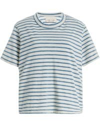 Les Tien - Jane Striped Classic T-Shirt - Lyst