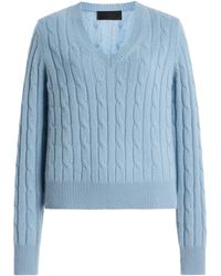 Nili Lotan - Camelia Cable-Knit Cashmere Sweater - Lyst
