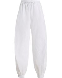 Rohe - Volume Crushed Cotton-Blend Trousers - Lyst