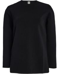 TOTEME - Compact Knit Top - Lyst