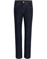 KHAITE - Farley Mid-Rise Straight-Leg Jeans - Lyst