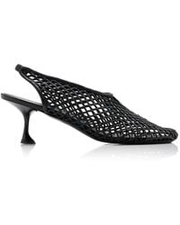 Proenza Schouler - Tee Perforated Leather Slingback Pumps - Lyst