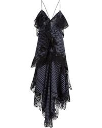 Christopher Esber - Embroidered Handkerchief Envelope Cami Dress - Lyst