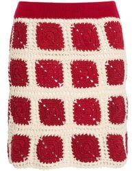 All That Remains - Exclusive Dillon Crocheted Cotton Mini Skirt - Lyst