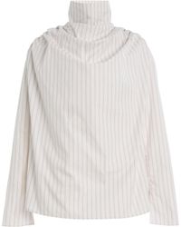 Kallmeyer - Penelope Draped Cotton Top - Lyst
