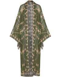 Johanna Ortiz - Amazon Georgette Kimono Maxi Dress - Lyst