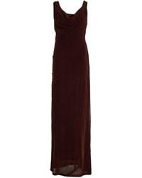 Sir. The Label - Ezra Draped Crepe Gown - Lyst