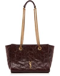 Saint Laurent - Niki Easy/West Small Shopping Bag - Lyst
