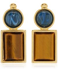 Ben-Amun - Exclusive 24k Gold-plated Stone Earrings - Lyst