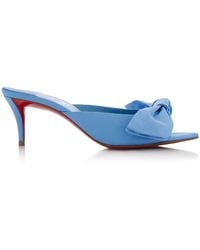Christian Louboutin - Mulazee 60mm Taffeta Mules - Lyst
