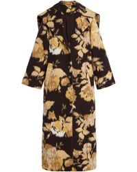 Cult Gaia - Linden Floral Felt Coat - Lyst