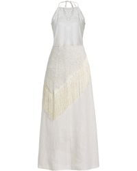 All That Remains - Exclusive La Isla Josephina Fringe Lace Cotton Apron Dress - Lyst