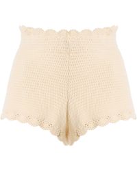 Posse - Dylan Crocheted Shorts - Lyst
