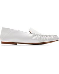 Flattered - Bonbon Leather Loafers - Lyst