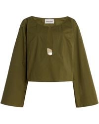 Marlies Grace - Exclusive Ocean Cotton Top - Lyst
