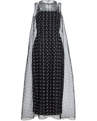 Emilia Wickstead - Selina Polka-Dot Taffeta Midi Dress - Lyst