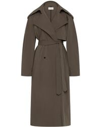 St. Agni - Relaxed Cotton-Blend Trench Coat - Lyst