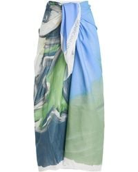 Significant Other - Lulu Cotton Sarong Skirt - Lyst