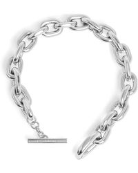 Rabanne - Xl Link Silver-tone Chain Necklace - Lyst