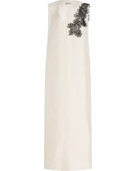 Rohe - Scoop-neck Silk Lace Dress - Lyst