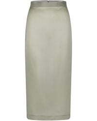 Heirlome - Irene Silk Midi Skirt - Lyst