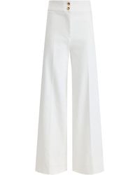 Altuzarra - Rudy Stretch-Cotton Flare Pants - Lyst