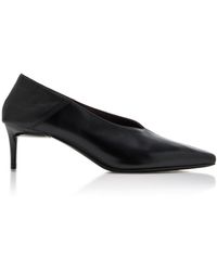 St. Agni - Collapsable Leather Pumps - Lyst