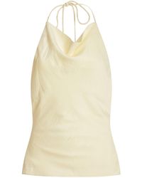 Significant Other - Draped Halter Top - Lyst