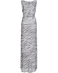 Bondeye - Karma Zebra-Print Maxi Dress - Lyst