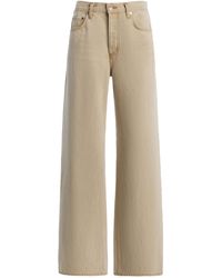 Agolde - Arc Rigid Mid-Rise Wide-Leg Jeans - Lyst