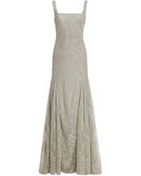 Costarellos - Elysia Beaded Lace Gown - Lyst