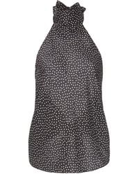 alexis athene polka dot dress