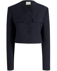 KHAITE - Roto Wool Jacket - Lyst