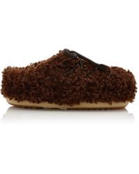 Moon Boot - Evx Faux-shearling Mules - Lyst