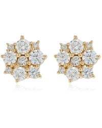 Sydney Evan - 14K Diamond Earrings - Lyst