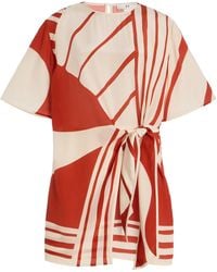 SIR. - Exclusive Riviera Calla Silk Crepe De Chine Mini Dress - Lyst