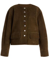 Proenza Schouler - Robin Suede Jacket - Lyst