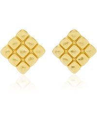 VALÉRE - Helen 24k Gold-plated Earrings - Lyst