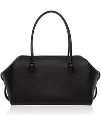 関税送料込 THE ROW E/W Top-Handle バッグ レザー THE ROW E/W Top Handle Bag | endource